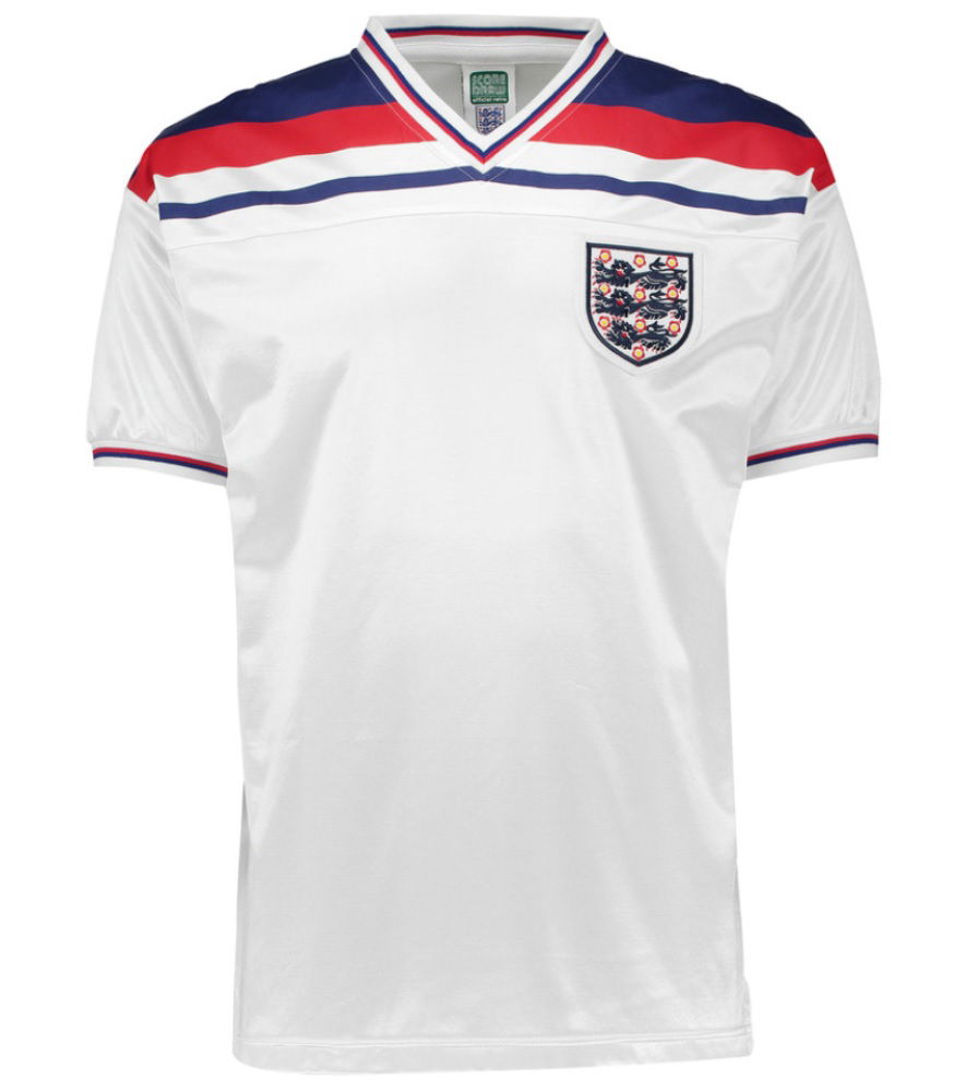 england 1982 home shirt