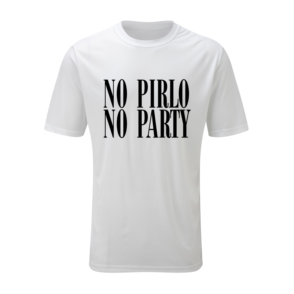 No Pirlo No Party T Shirt White Tshirtwhitekidstshirtwhite