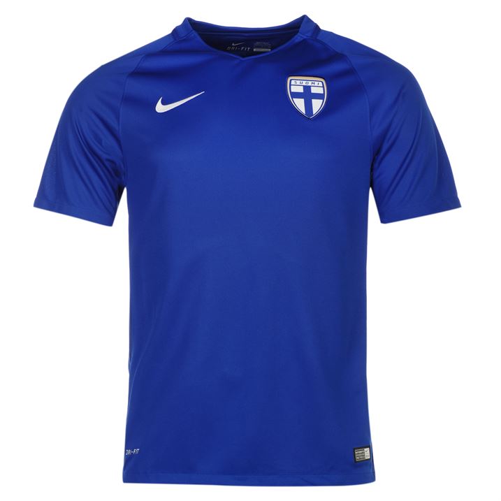 2016-2017 Finland Away Nike Football Shirt [812436-489] - Uksoccershop