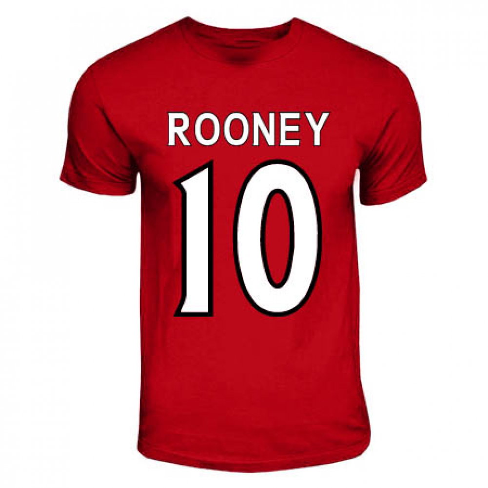 Wayne Rooney Manchester United Hero T-shirt (red) [TSHIRTREDKIDS,TSHIRTRED] - Uksoccershop