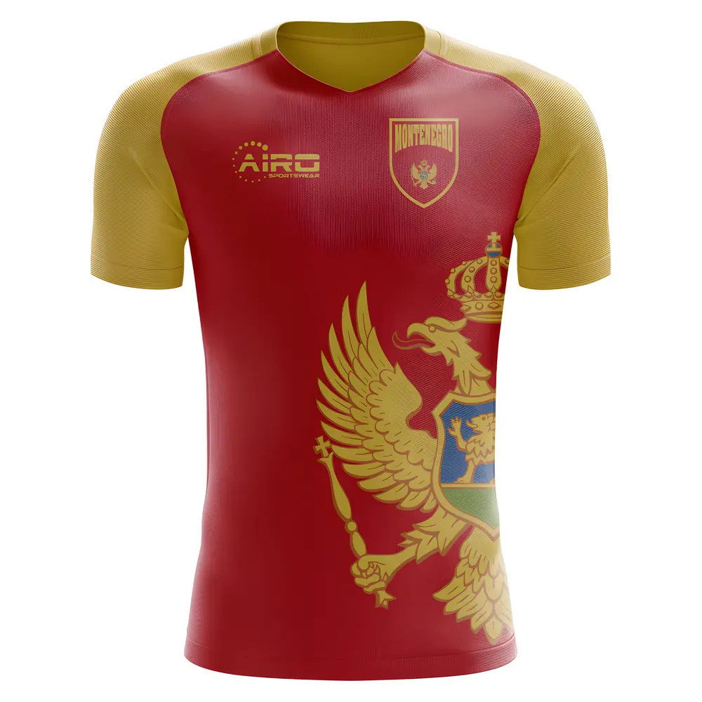 Maillots de foot Monténégro | Achetez le kit Monténégro