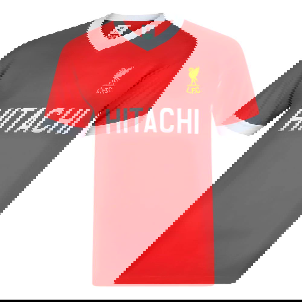 Score Draw Liverpool FC 1978 Hitachi Retro Football Shirt
