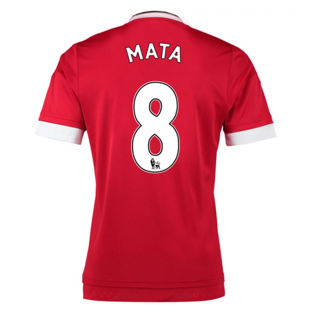 2015-16 Man United Home Shirt (Mata 8) - Kids [AC1418-65646] - Uksoccershop