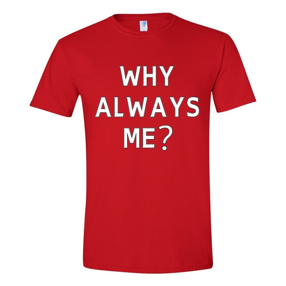 Mario Balotelli Why Always Me T-Shirt (Red) [TSHIRTREDKIDS,TSHIRTRED ...