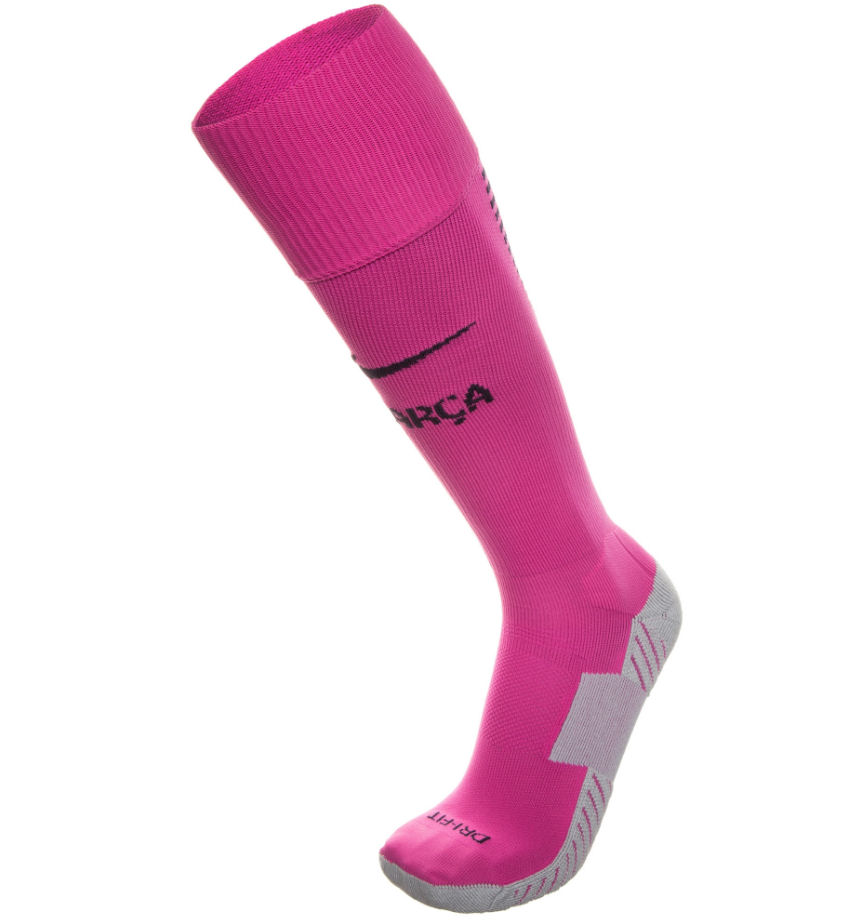 2016-2017 Barcelona Nike Away Socks (Pink) [776763-616,776763-616 ...