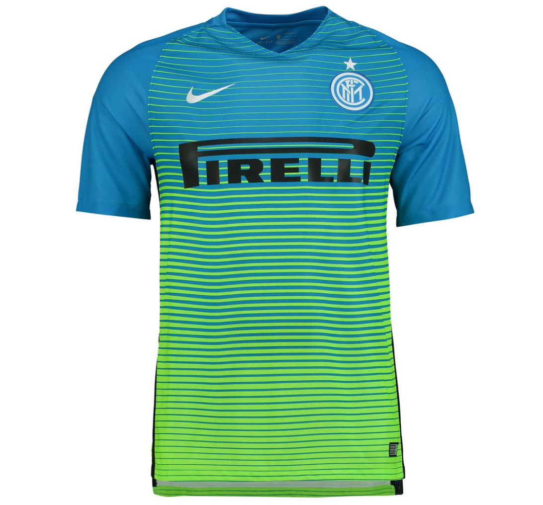 2016-2017 Inter Milan 3rd Nike Football Shirt (Kids) [777046-435 ...