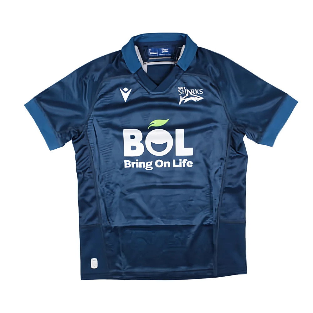 Maillot De Rugby Sharks – Canterbury – Taille S Homme – Afrique Du Sud – Occasion